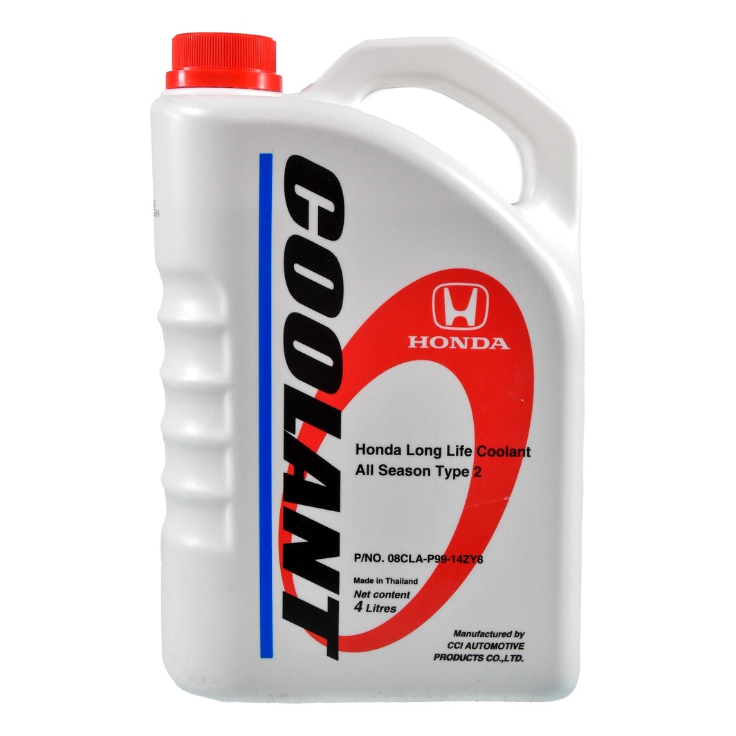 Готовий антифриз HONDA / ACURA Long Life Antifreeze Coolant синій -40 °C 4 л (08CLAP9914ZY8) - zapix