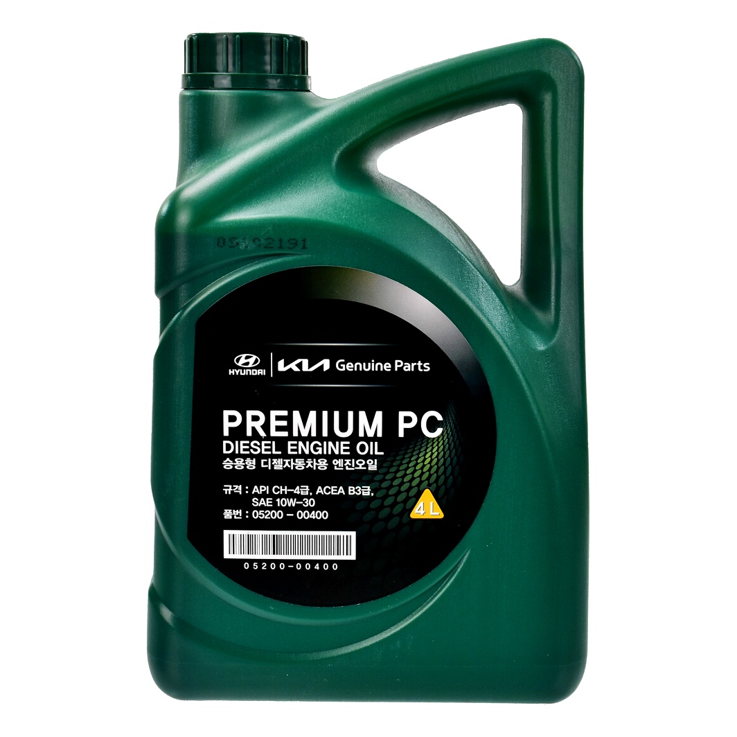 Моторна олива HYUNDAI / KIA Premium PC Diesel 10W-30 4 л (0520000400) - zapix