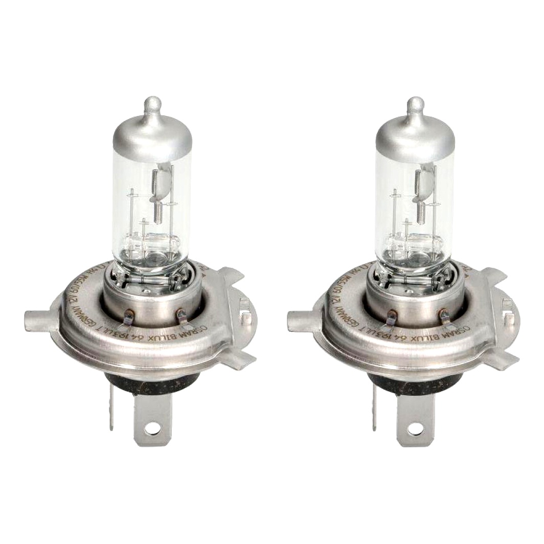 Автолампа галогеновая OSRAM Ultra Life H4 P43t 55W 12V прозрачная 64193ULT2HB - zapix