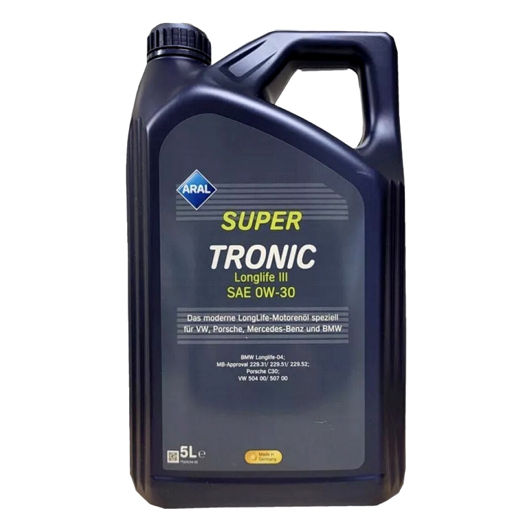 Моторна олива ARAL SuperTronic LongLife III 0W-30 5 л (160EC7) - zapix