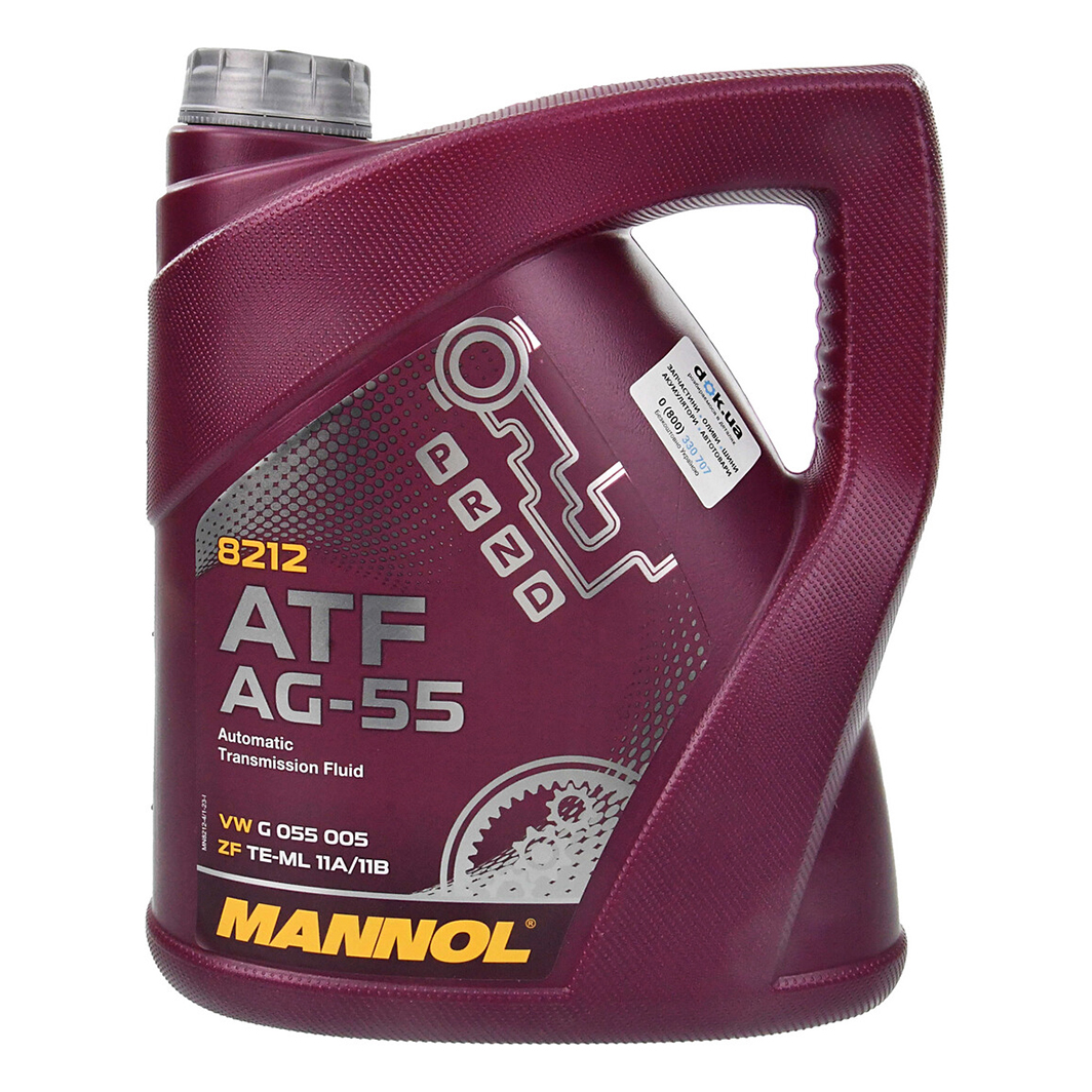 Трансмиссионное масло MANNOL ATF AG55 4 л MN82124 - zapix