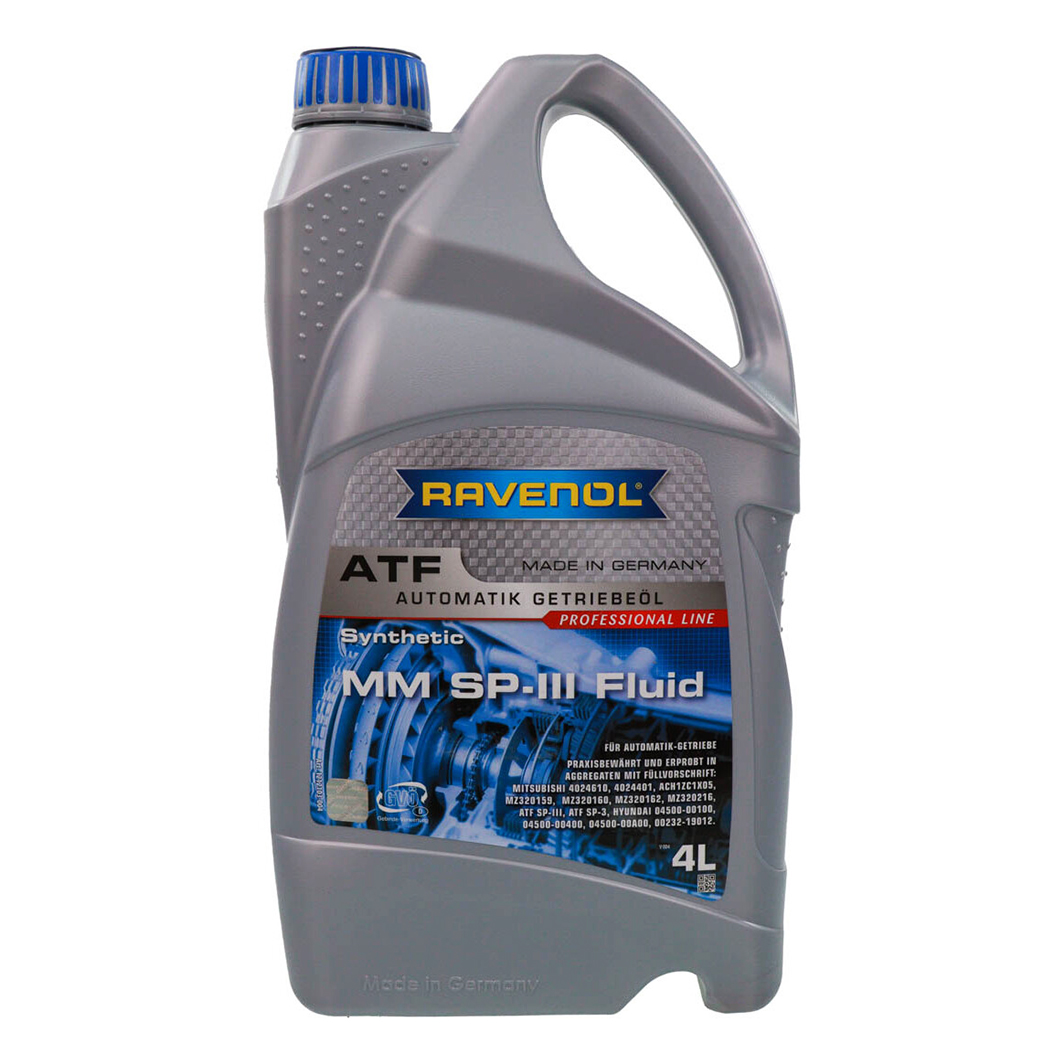 Трансмісійна олива RAVENOL ATF MM SP-III Fluid 4 л 12121034 - zapix