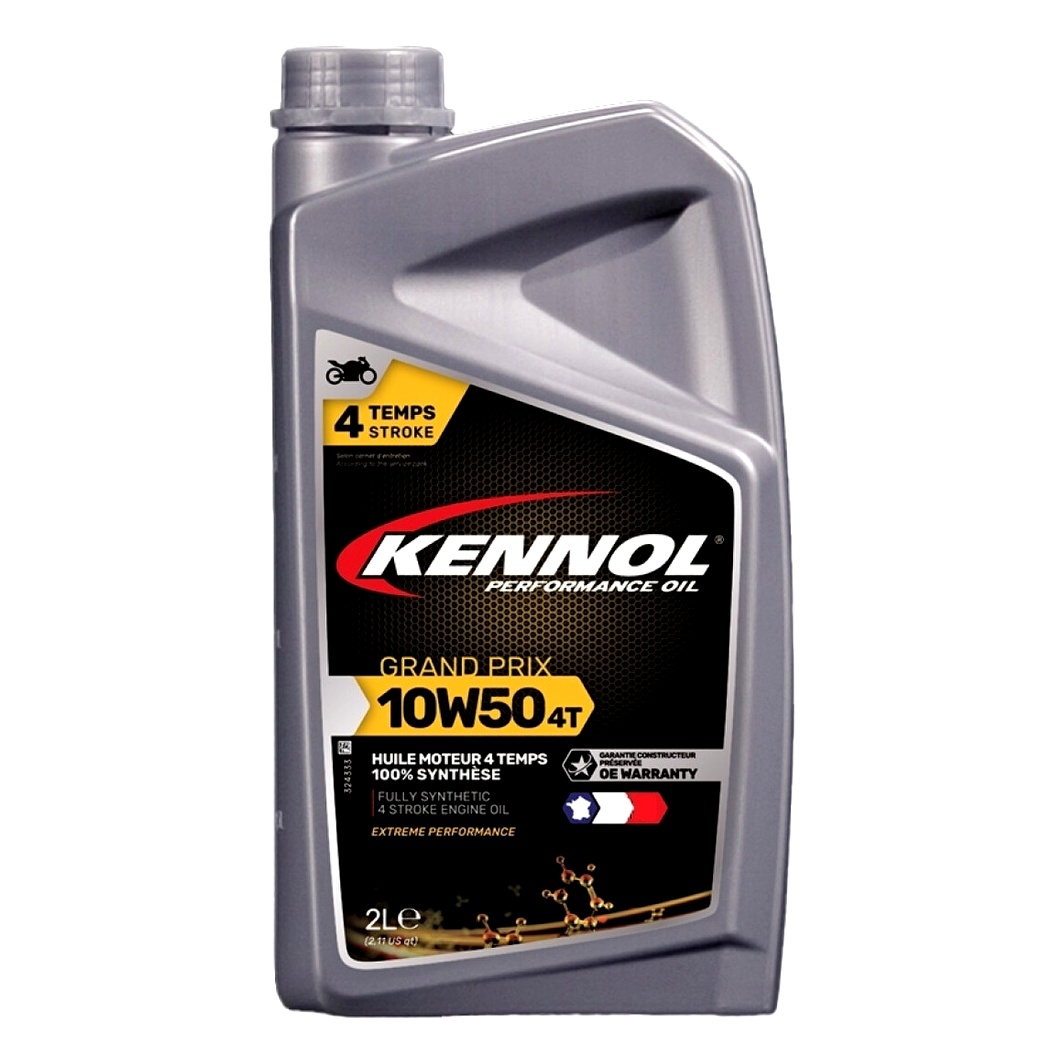 Моторное масло KENNOL Grand Prix 4T 10W-50 синтетическое 2 л 194532 - zapix