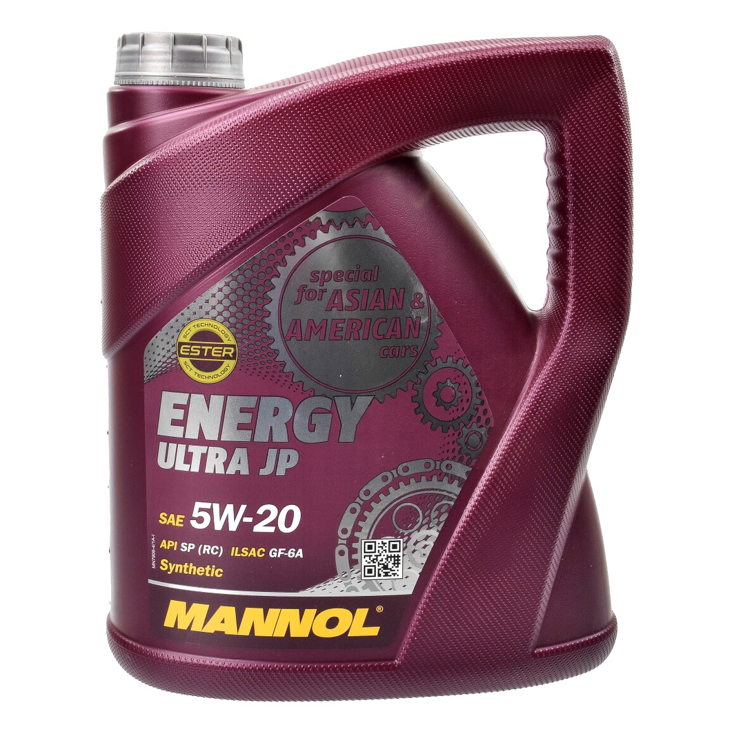 Моторна олива MANNOL Energy Ultra JP 5W-20 4 л (MN79064) - zapix