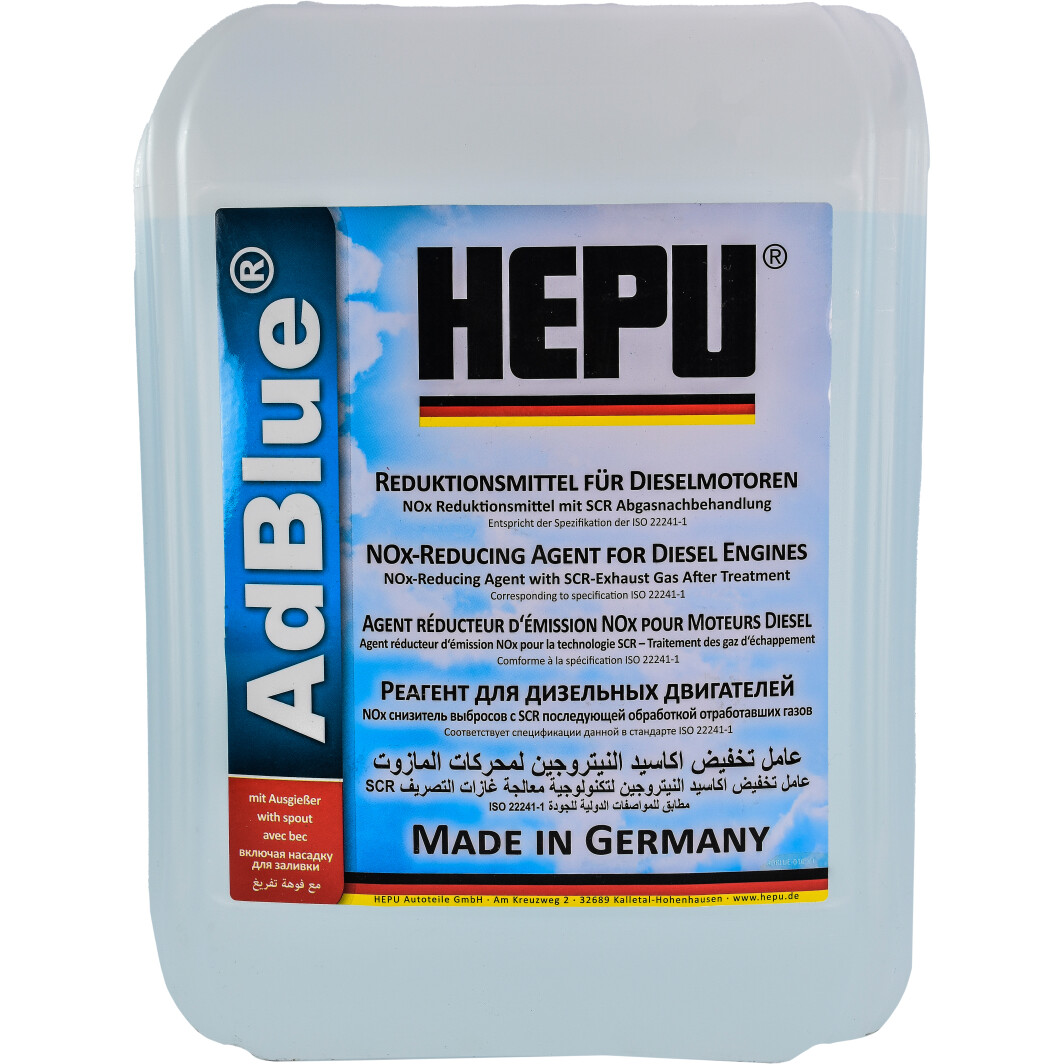 Adblue HEPU 10 л ADBLUE010 - zapix