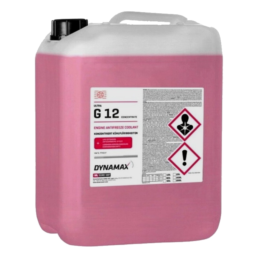 Концентрат антифризу DYNAMAX Cool Ultra червоний G12 10 л (500990) - zapix