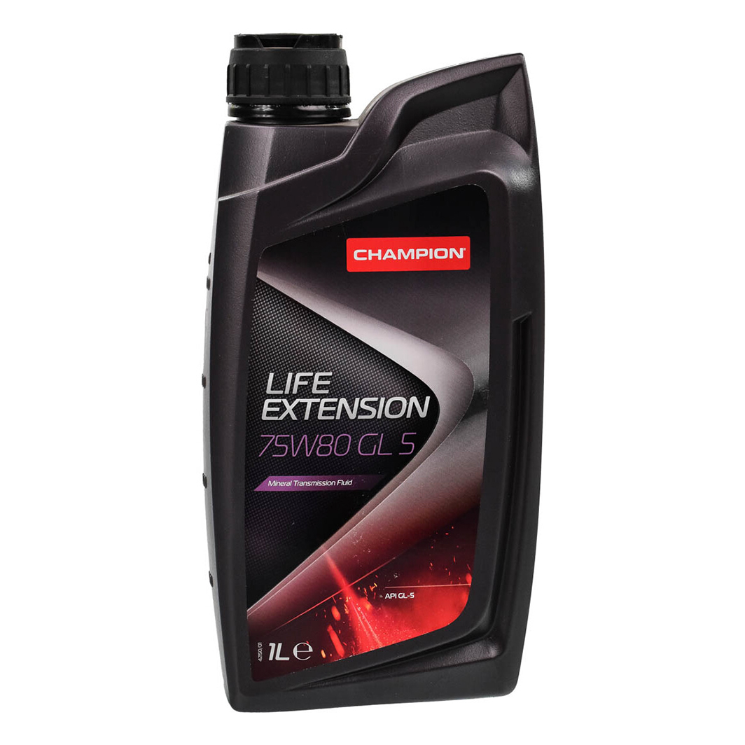 Трансмиссионное масло CHAMPION Life Extension GL-4 75W-80 1 л 8204104 - zapix