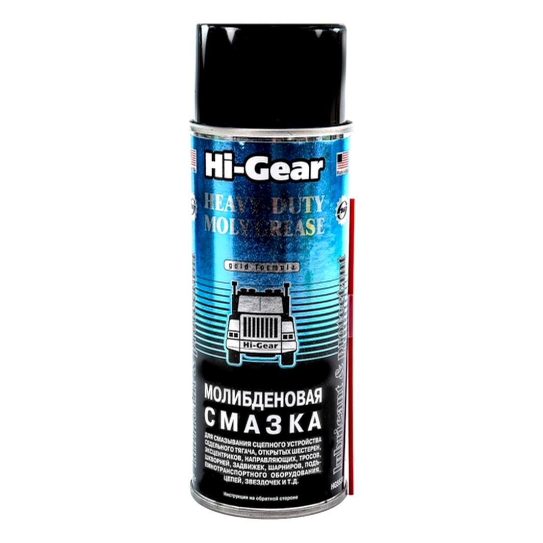 Смазка молибденовая HI-GEAR Heavy-Duty для узлов трения 312 мл (HG5531) - zapix
