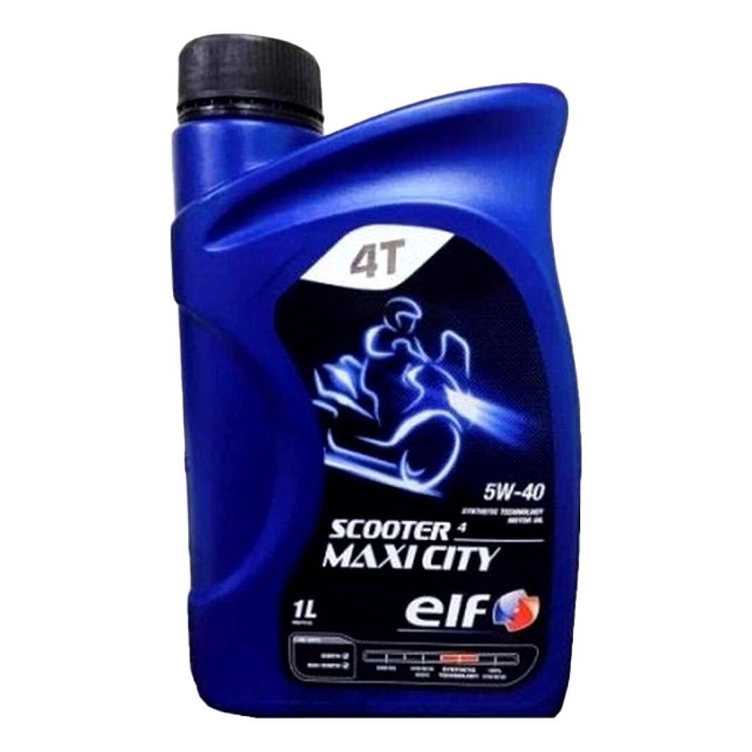 Моторное масло ELF Scooter Maxi City 4T 5W-40 полусинтетическое 1 л 194968 - zapix