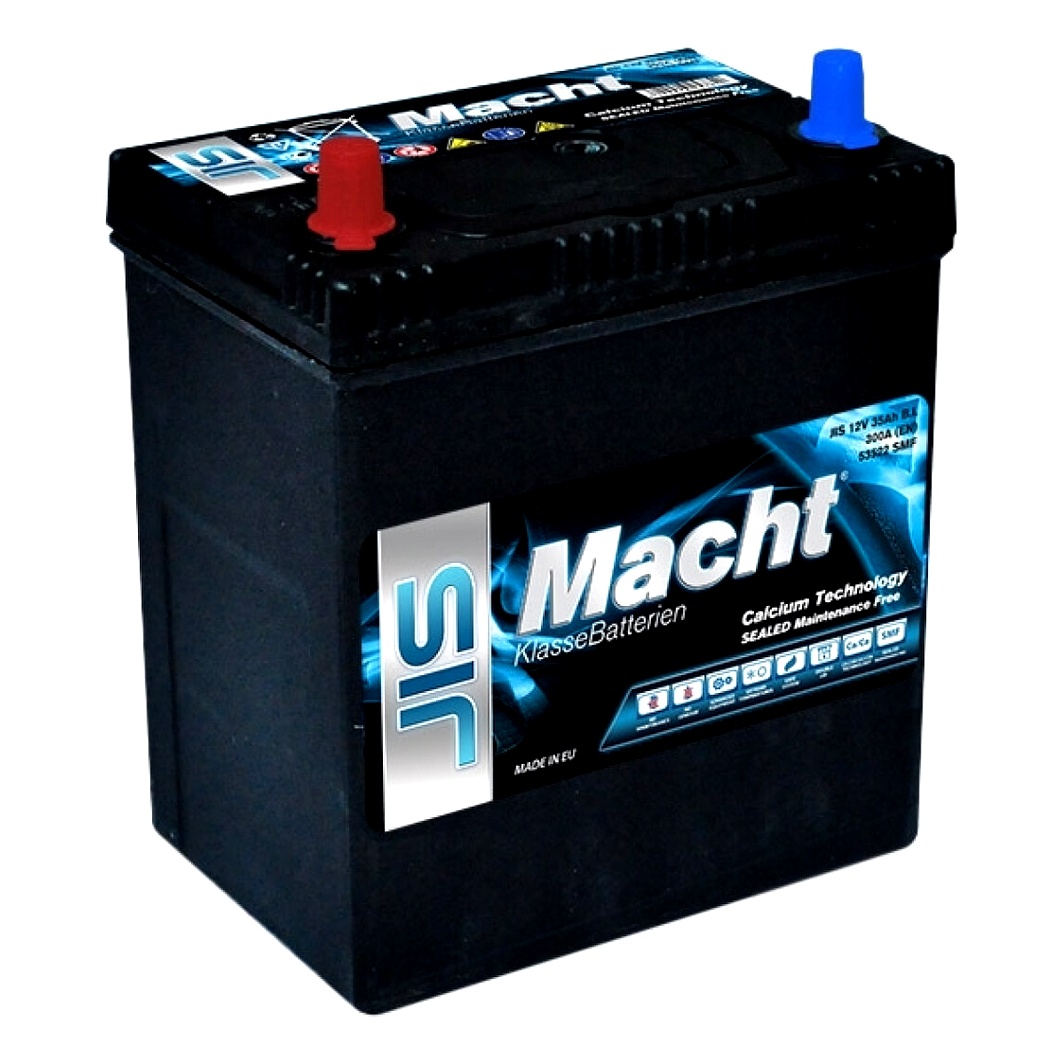 Акумулятор MACHT JIS 12V 35Ah 300A L+ 40316 - zapix