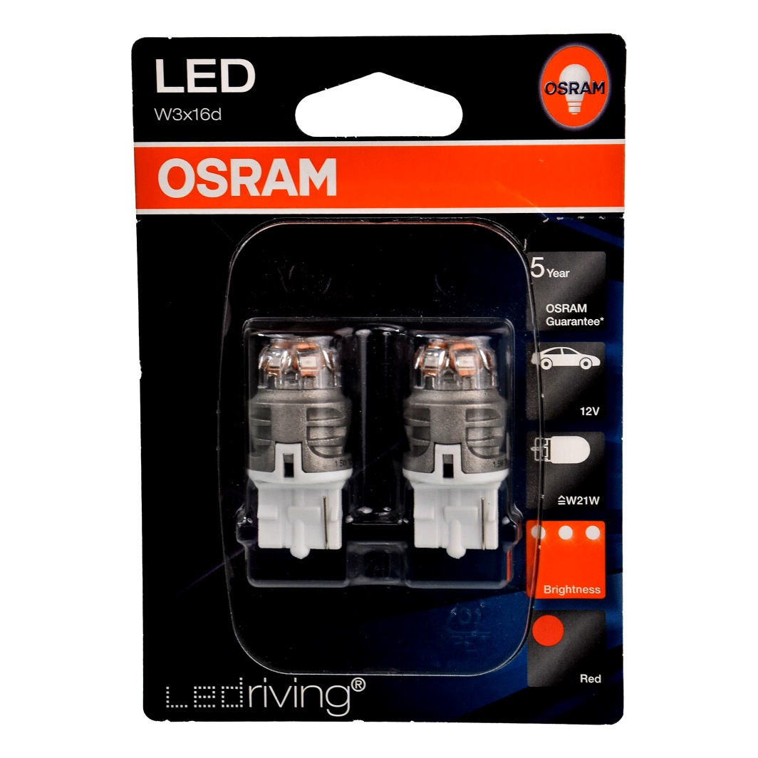 Автолампа LED (светодиодная) OSRAM LEDriving Premium W21W W3x16d 1.5W 12V 7905R02B - zapix