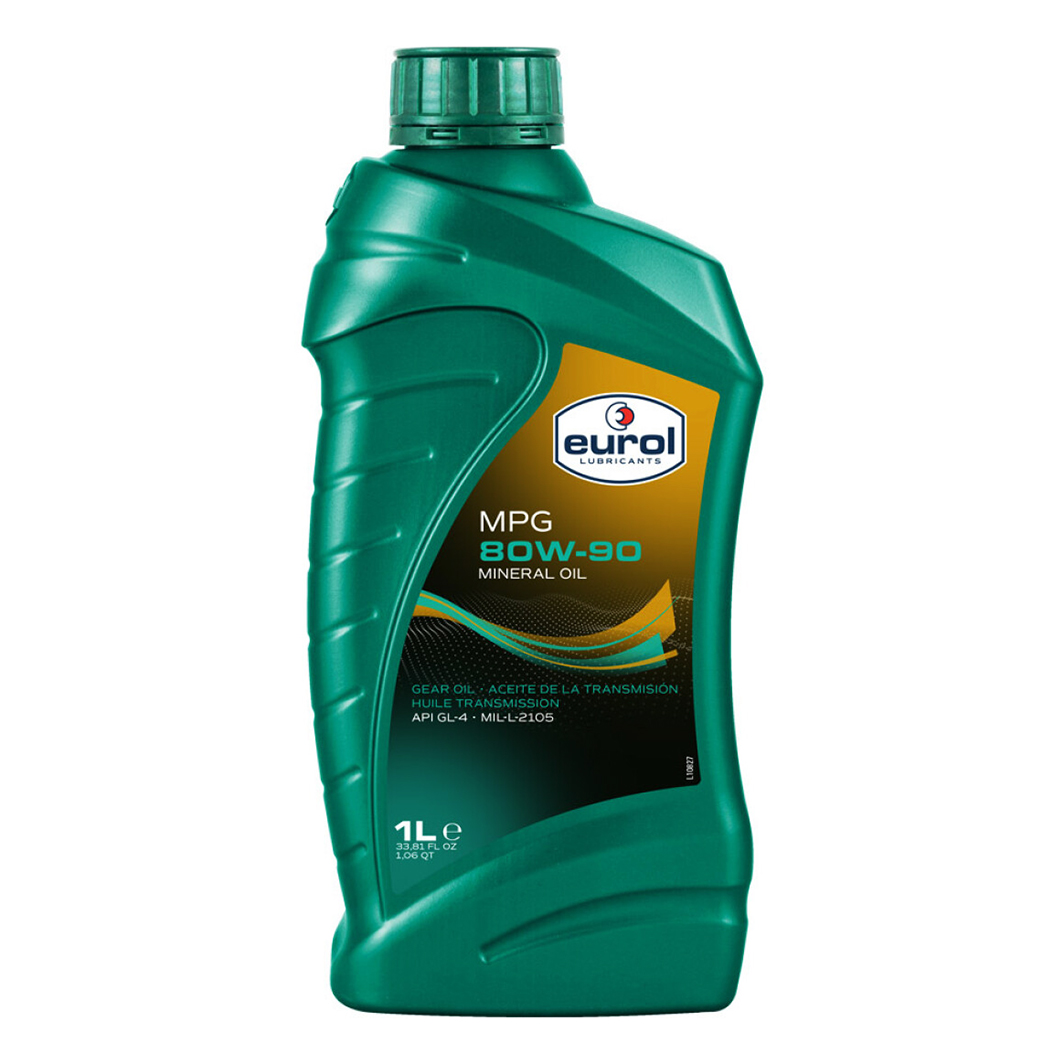 Трансмиссионное масло EUROL MPG GL-4 80W-90 1 л 001900 - zapix