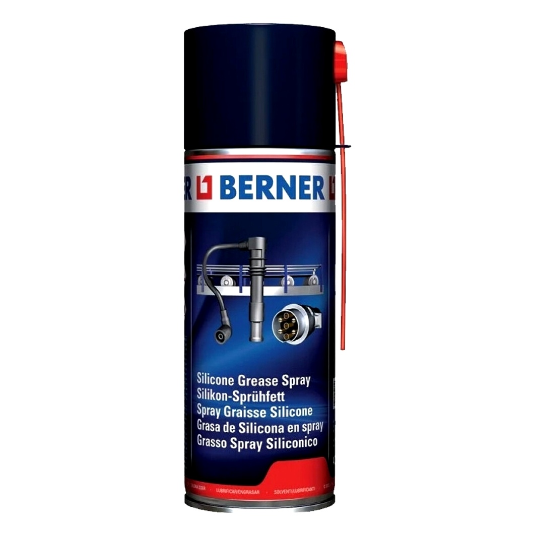 Смазка силиконовая BERNER Silicone Grease для приводов и систем приводов 400 мл (1684) - zapix