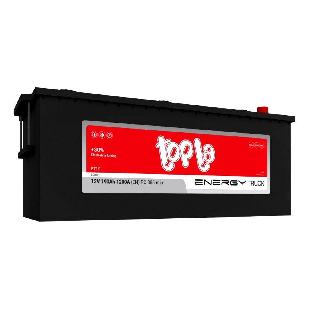 Акумулятор TOPLA Energy Truck 12V 190Ah 1200A L+ 533912 - zapix