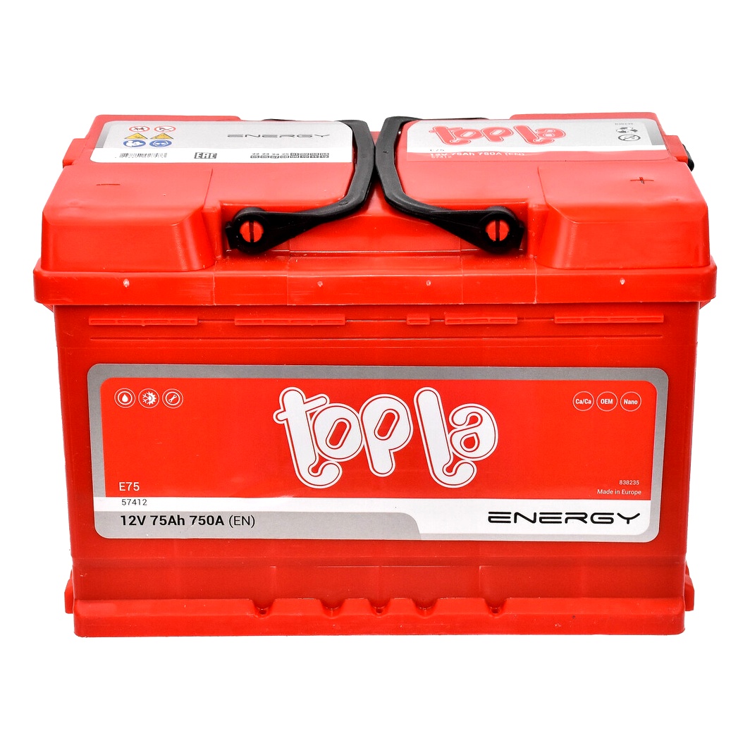 Акумулятор TOPLA Energy 12V 75Ah 750A R+ 108275 - zapix