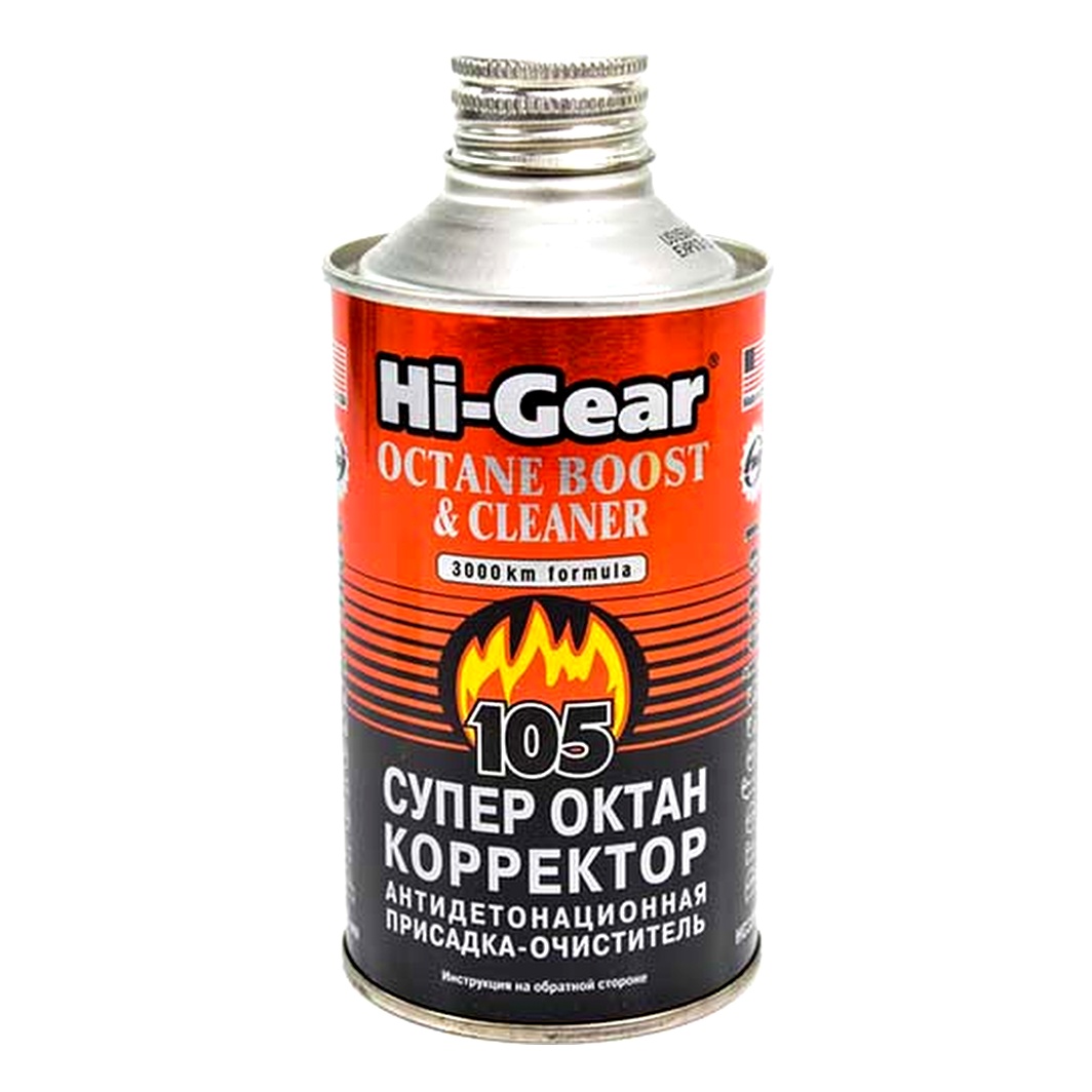 Присадка HI-GEAR супероктан-коректор 325 мл (HG3306) - zapix