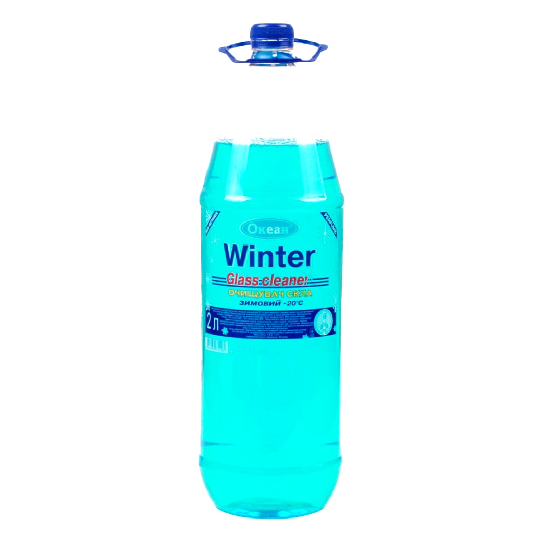 Омивач скла готовий зимовий -20°С OCEAN Winter Glass Cleaner морська свіжість 2 л 4820046671103 - zapix