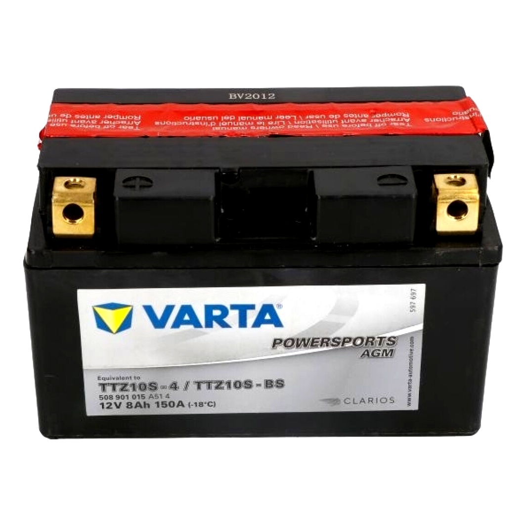 Акумулятор VARTA Powersports AGM 12V 8Ah 150A L+ TTZ10SBS - zapix