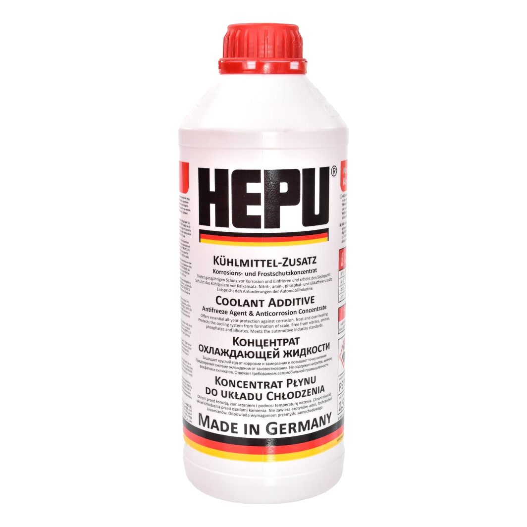 Концентрат антифризу HEPU червоний G12 1.5 л (P999G12) - zapix