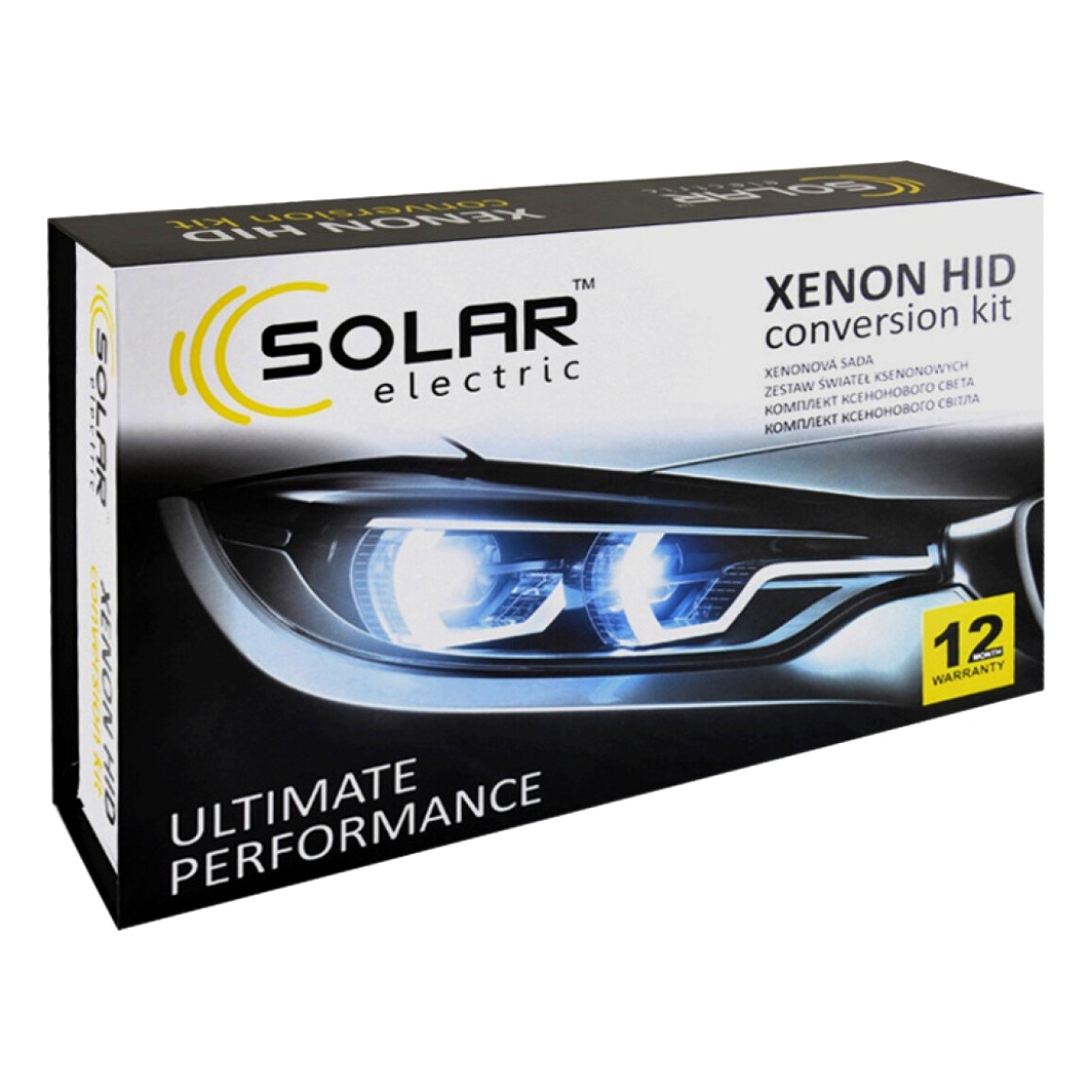 Автолампа ксенонова SOLAR H4 P43t-38 35W 85V прозора 4460 - zapix