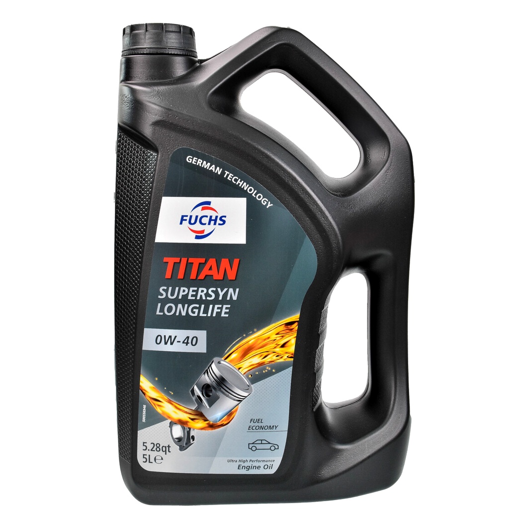 Моторна олива FUCHS Titan Supersyn Long Life 0W-40 5 л (602010773) - zapix