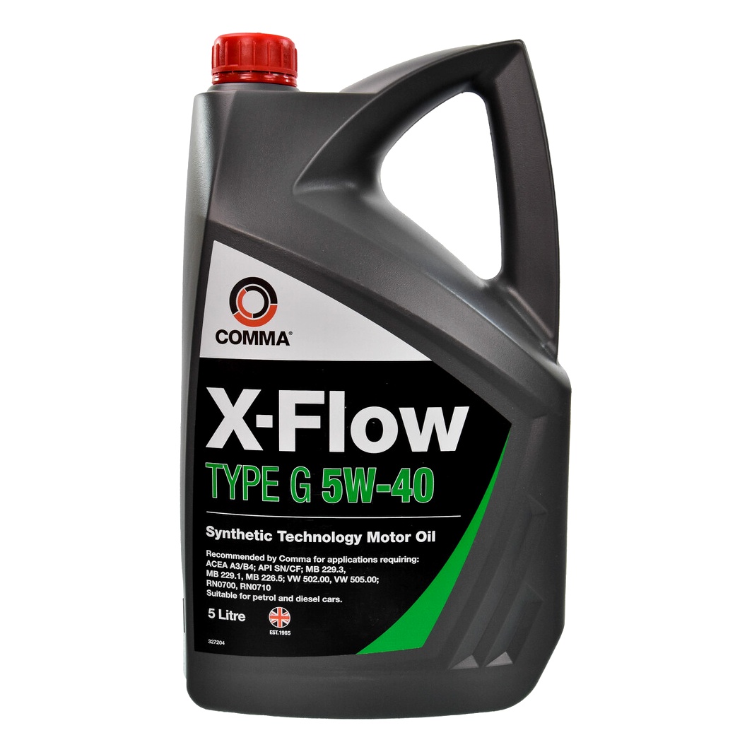Моторна олива COMMA X-Flow Type G 5W-40 5 л (XFG5L) - zapix