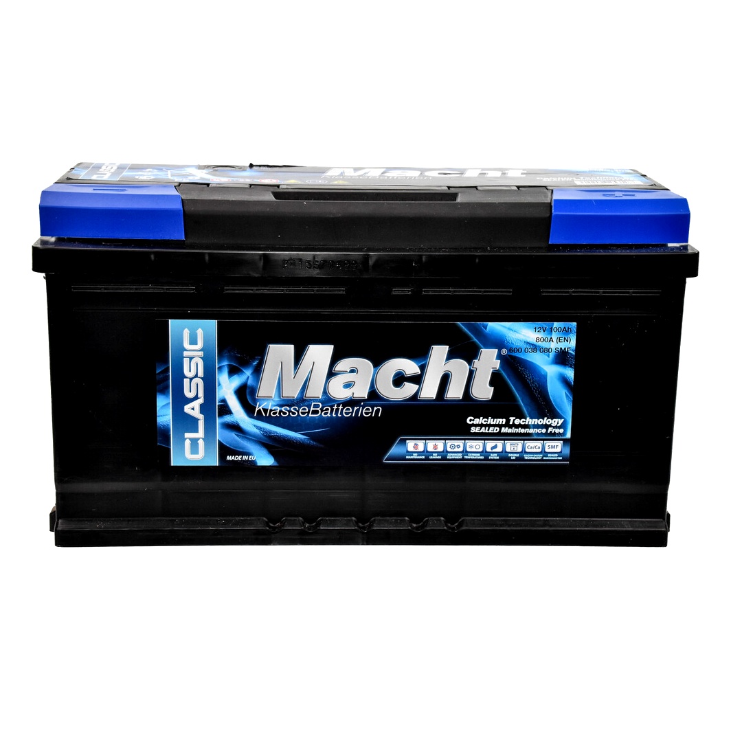 Акумулятор MACHT Classic 12V 100Ah 800A R+ 25350 - zapix