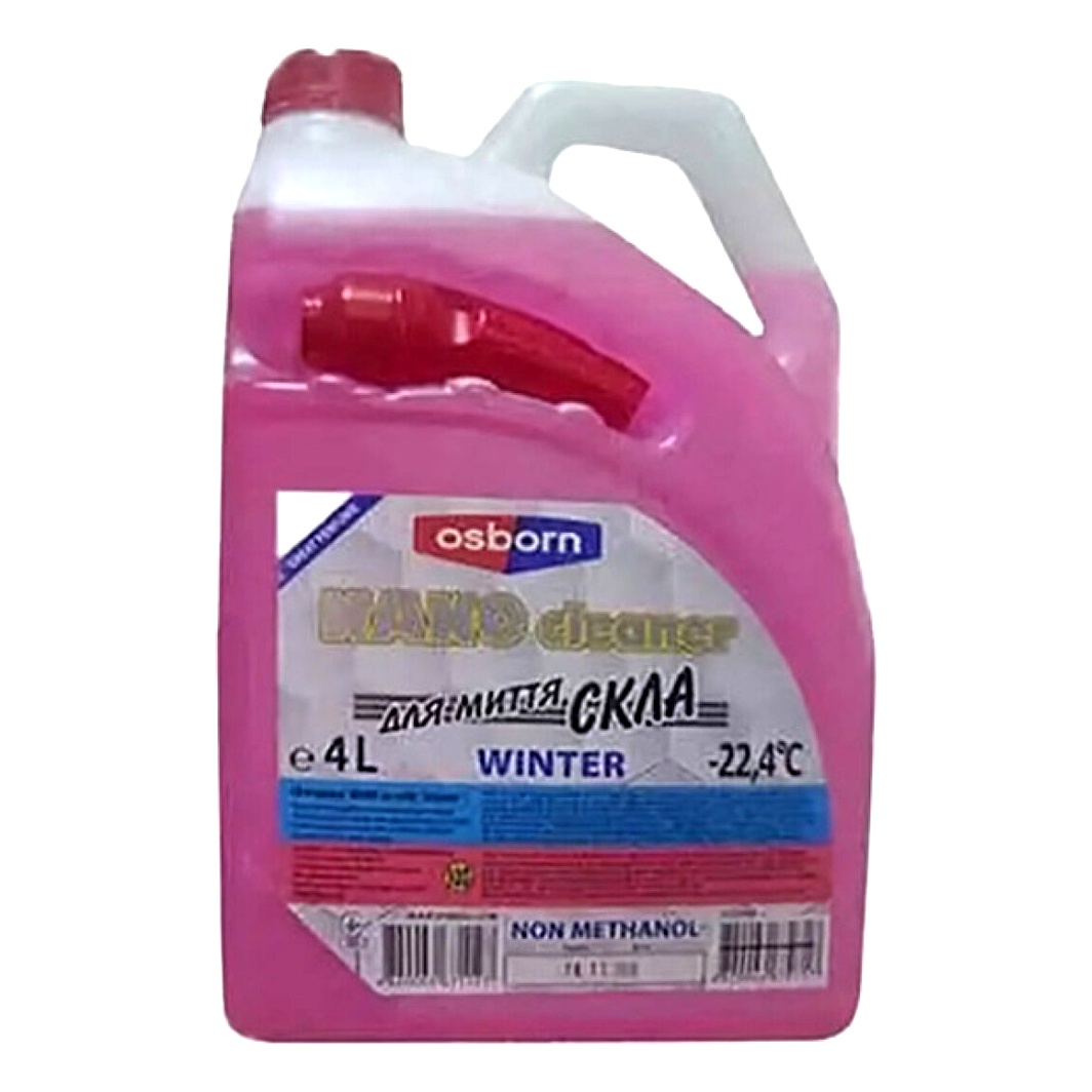 Омивач скла готовий зимовий -22°С OCEAN Osborn Nano Cleaner Marshmallow 4 л 4820046671127 - zapix
