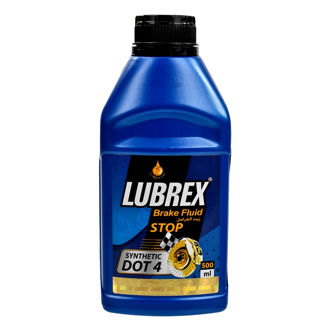 Гальмівна рідина LUBREX DOT 4 Brake Fluid пластик 0.5 л 13320000005 - zapix