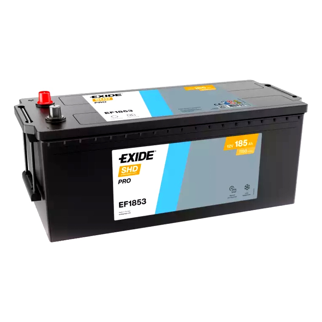 Акумулятор EXIDE SHD Pro 12V 185Ah 1150A L+ EF1853 - zapix
