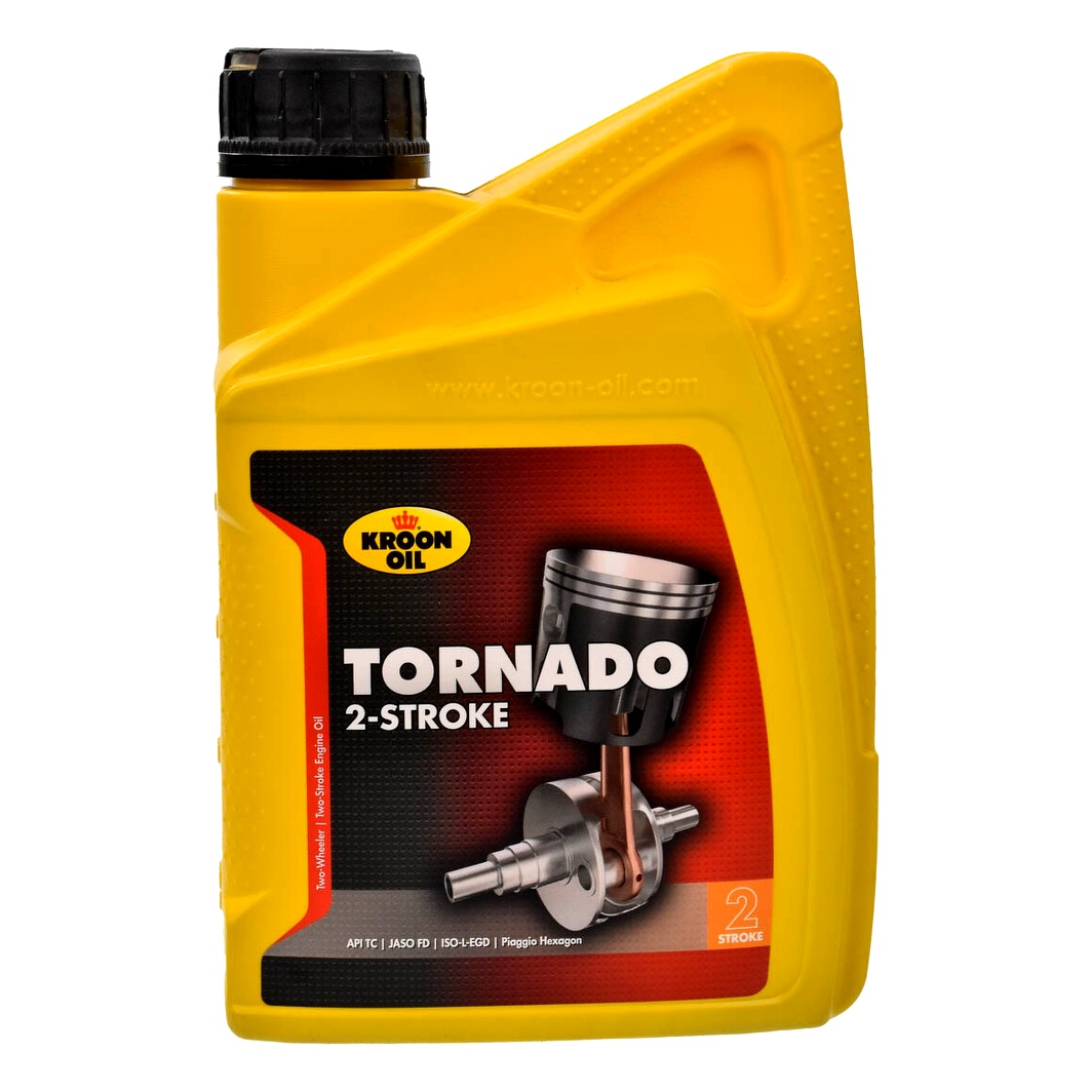 Моторное масло KROON OIL Tornado 2T синтетическое 1 л 02225 - zapix