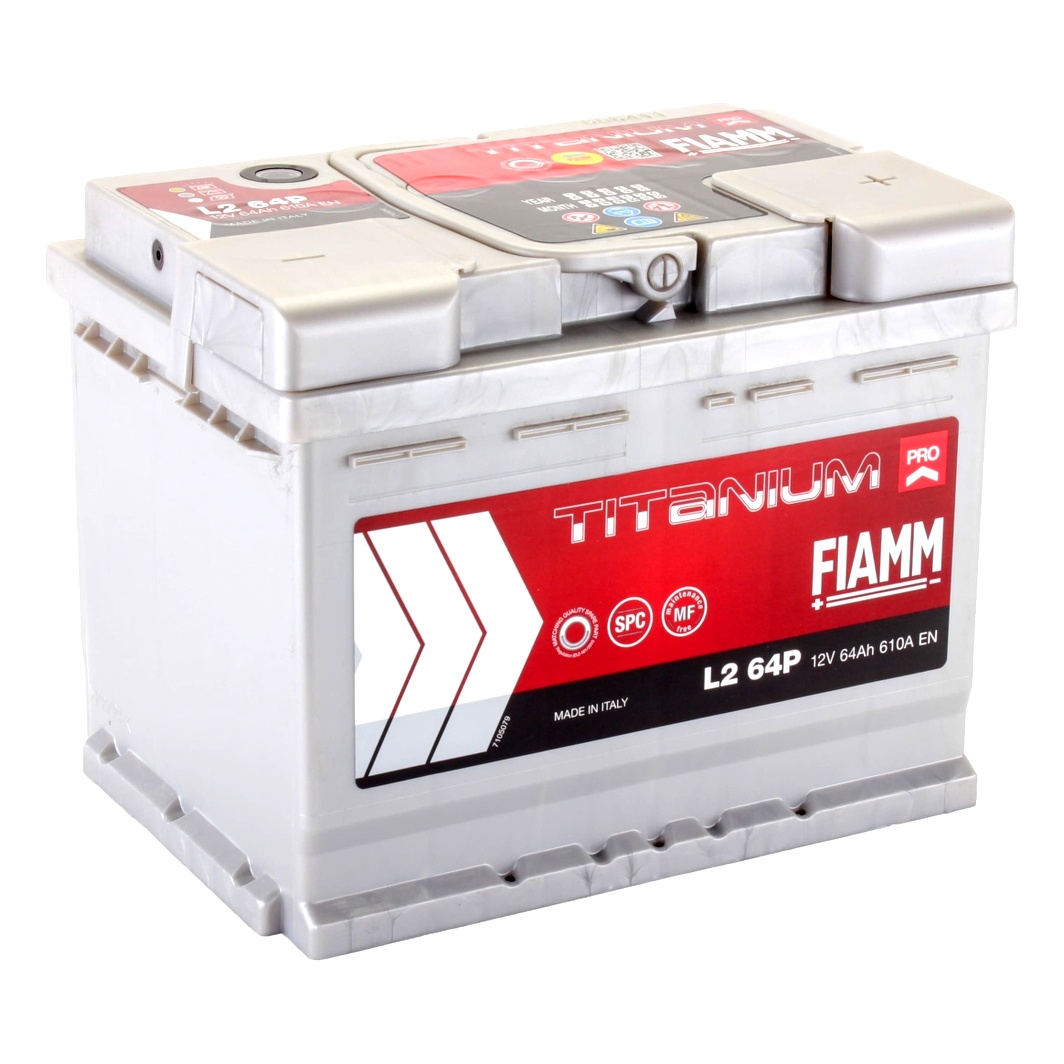 Акумулятор FIAMM Titanium Pro 12V 64Ah 610A R+ L264P - zapix