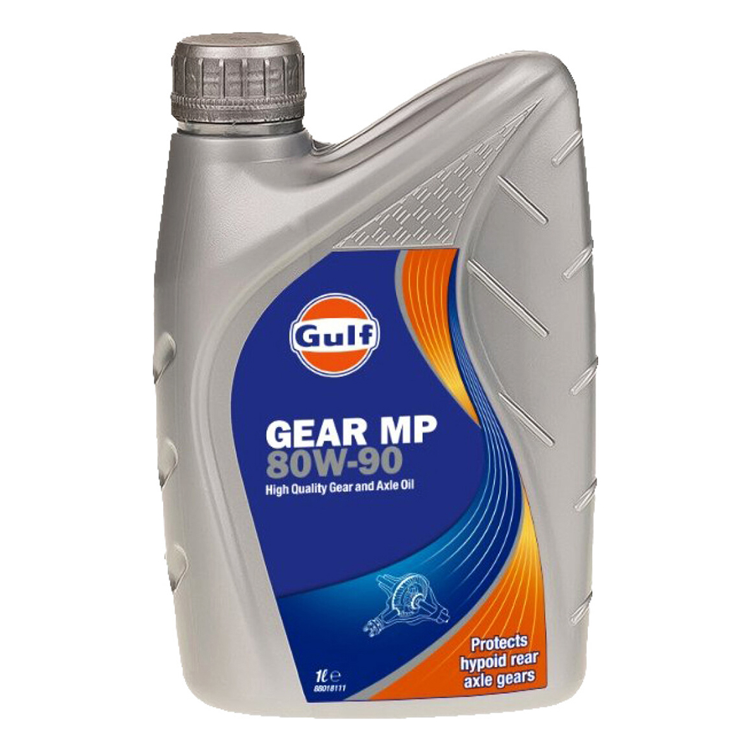Трансмиссионное масло GULF Gear MP GL-5 80W-90 1 л GEARMP80W90GL51L - zapix