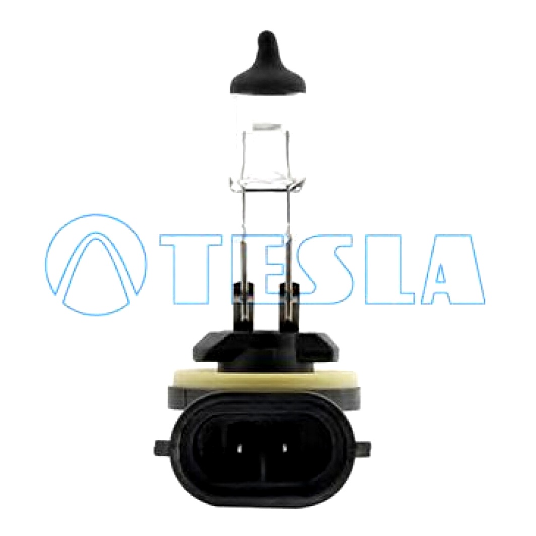 Автолампа галогенова TESLA Standard H27W/2 PG13 27W 12V прозора B12721 - zapix