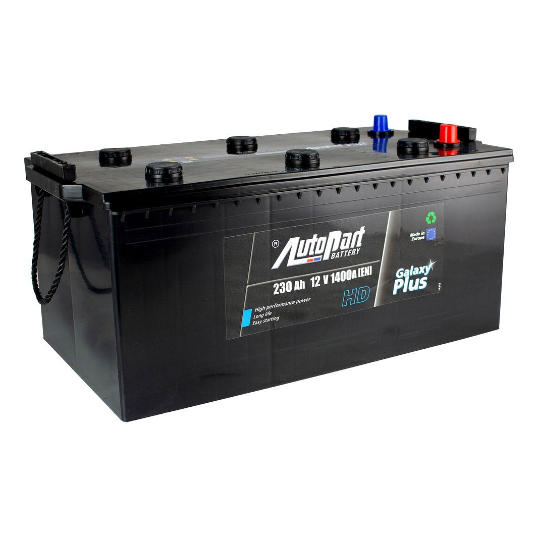 Акумулятор AUTOPARTS Galaxy Plus Heavy Duty 12V 230Ah 1400A L+ ARL230P00 - zapix
