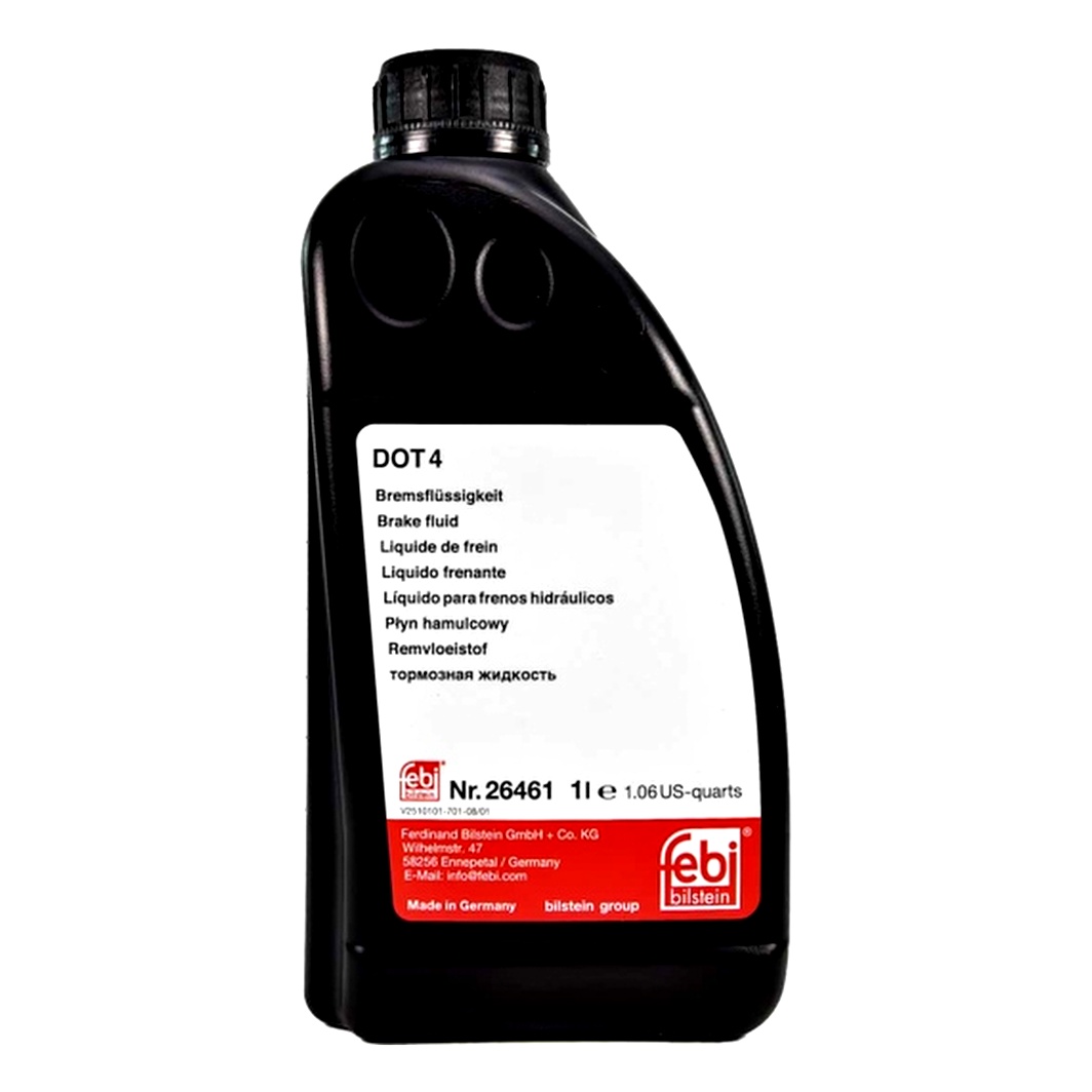 Гальмівна рідина FEBI BILSTEIN DOT 4 Bremsflussigkeit пластик 1 л 26461 - zapix