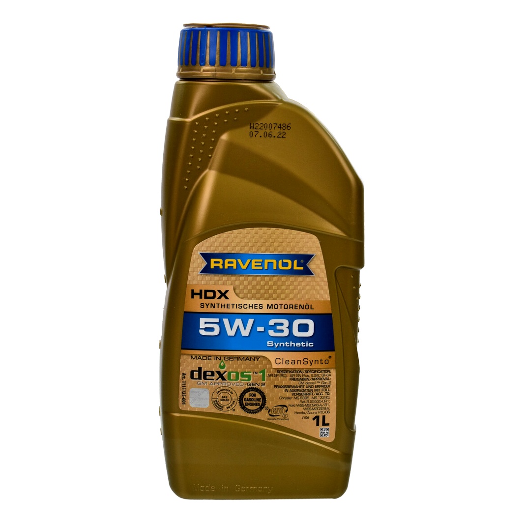 Моторное масло RAVENOL HDX 5W-30 1 л (1111125001) - zapix