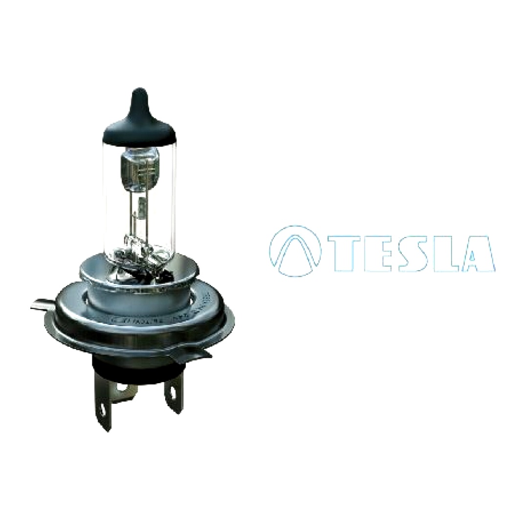 Автолампа галогенова TESLA Heavy Duty H4 P43t 70W 24V прозора B60402 - zapix