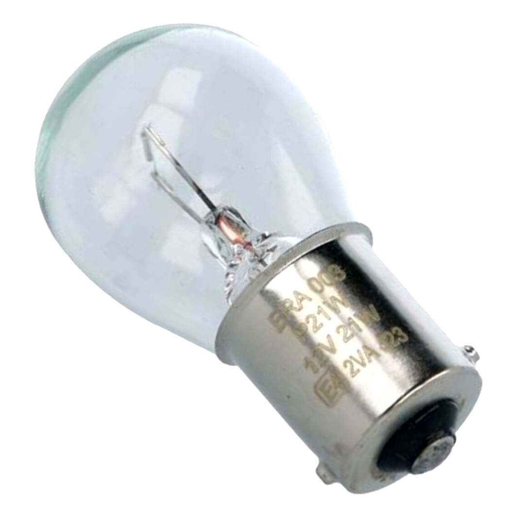 Автолампа розжарювання ERA P21W BA15s 21W 12V прозора E003LL10C - zapix