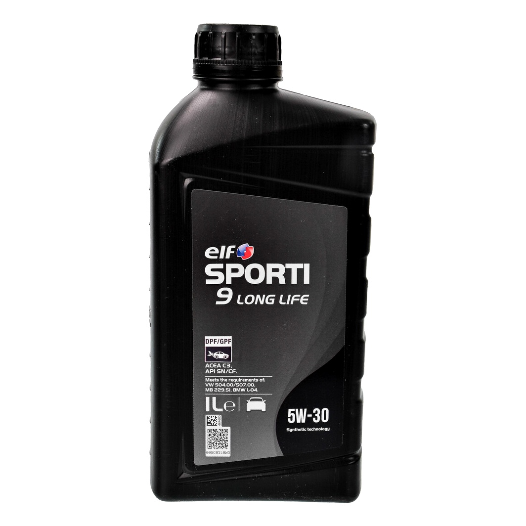Моторна олива ELF Sporti 9 Long Life 5W-30 1 л (214257) - zapix