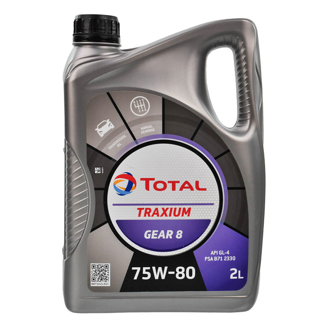 Трансмісійна олива TOTAL Gear 8 GL-4+ 75W-80 2 л 214083 - zapix