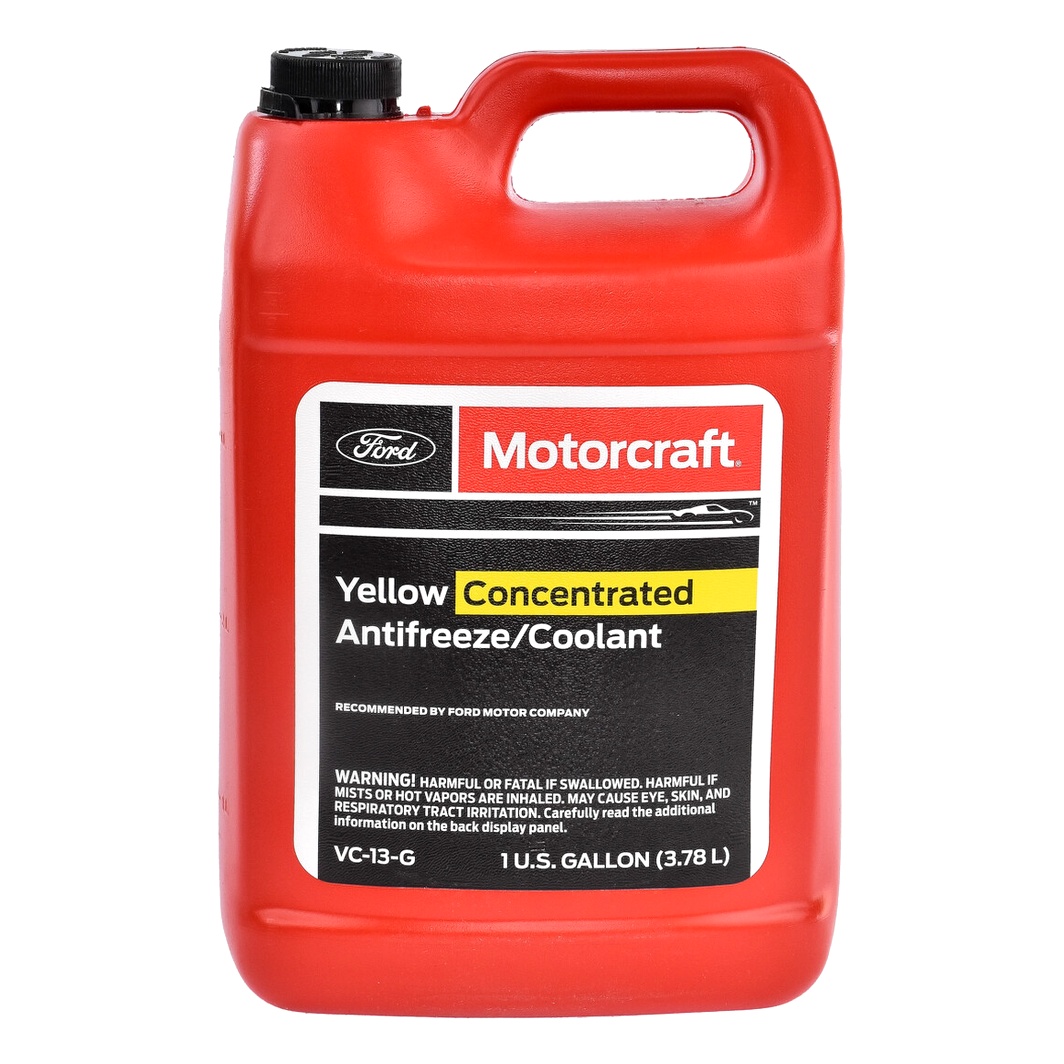 Концентрат антифризу FORD Yellow Concentrated Antifreeze/Coolant жовтий 3.78 л (VC13G) - zapix