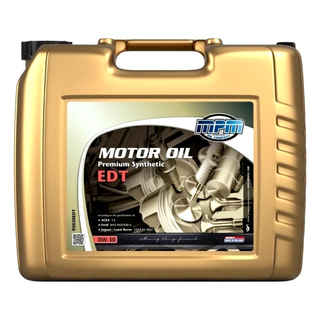 Моторное масло MPM Premium Synthetic EDT 0W-30 20 л (05020EDT) - zapix