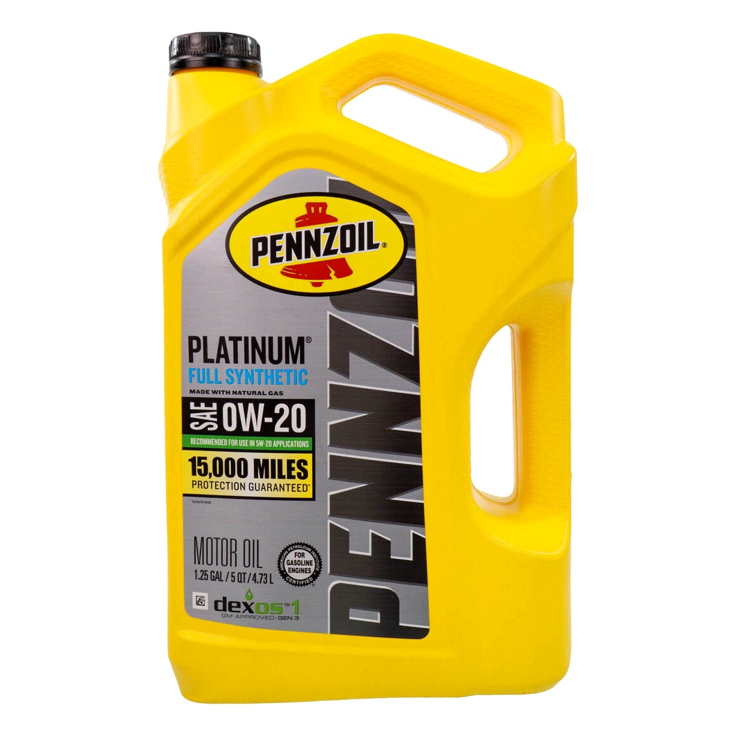 Моторное масло PENNZOIL Platinum 0W-20 4.73 л (550046127) - zapix