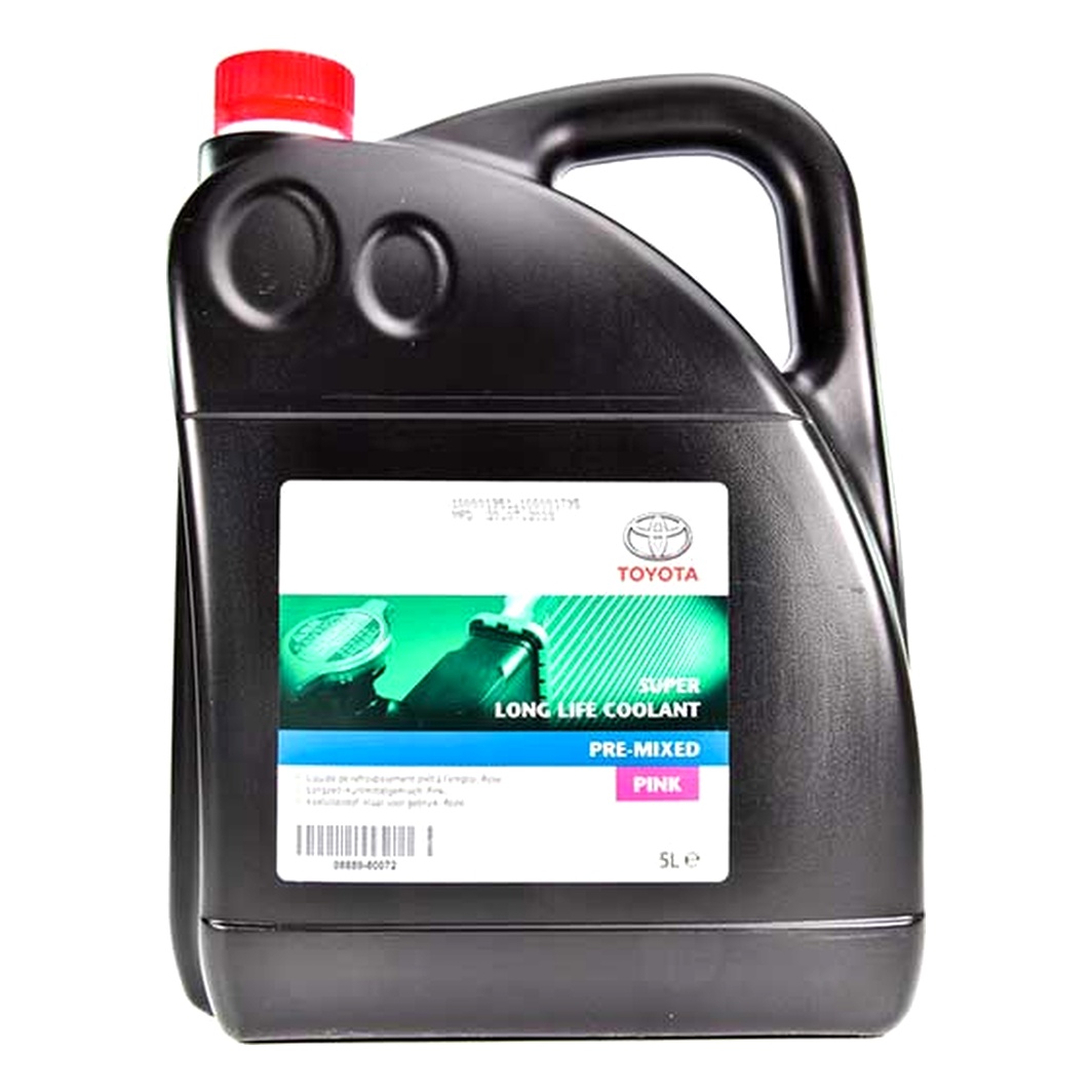 Готовий антифриз TOYOTA / LEXUS Super Long Life рожевий G12 -37 °C 5 л (0888980072) - zapix