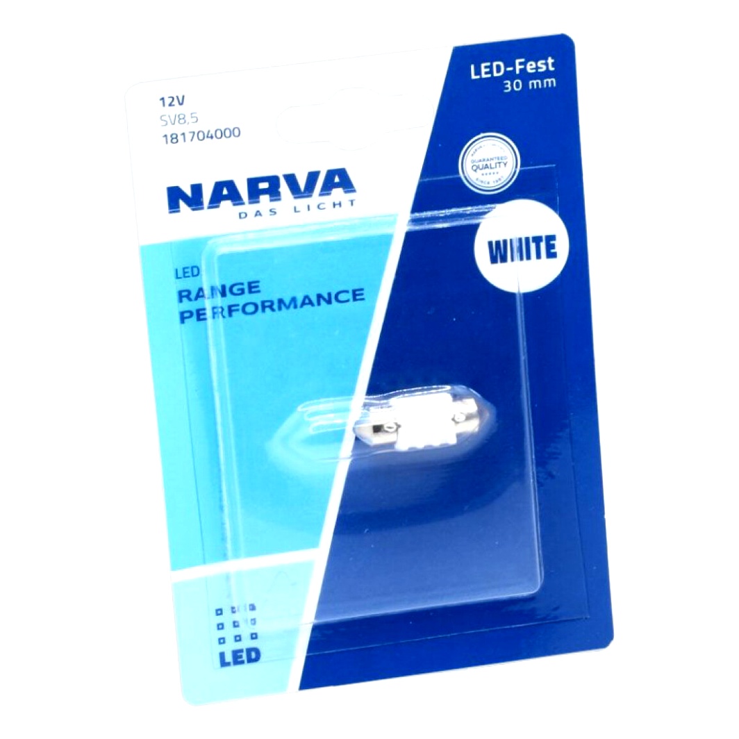 Автолампа LED (світлодіодна) NARVA Range Performance LED C5W SV8.5 0.8W 12V 181704000 - zapix