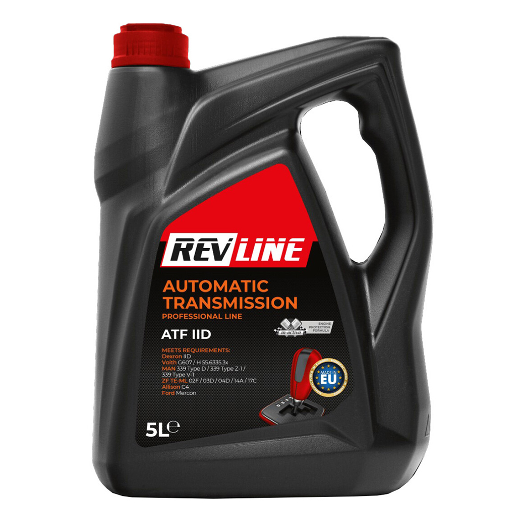 Трансмиссионное масло REVLINE ATF II D 5 л REVAUTATFIID5L - zapix
