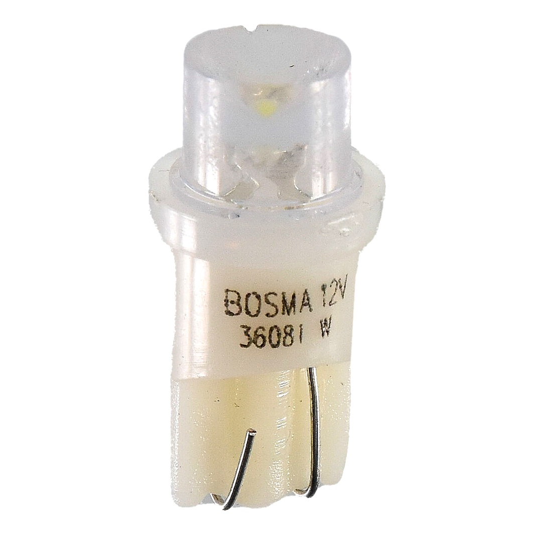 Автолампа LED (світлодіодна) BOSMA T10 12V біла 3608I - zapix