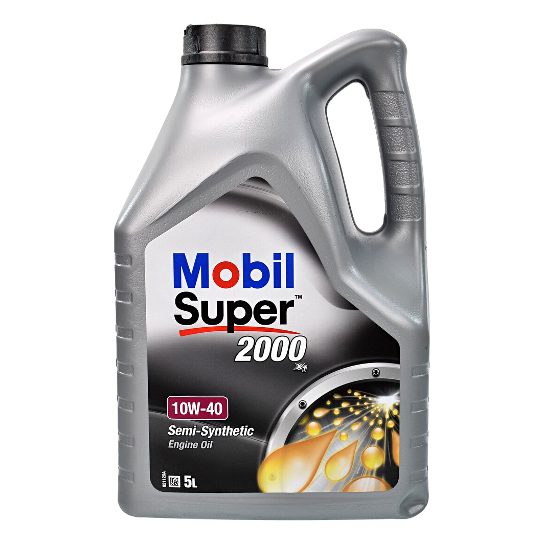 Моторна олива MOBIL Super 2000 X1 10W-40 5 л (155607) - zapix