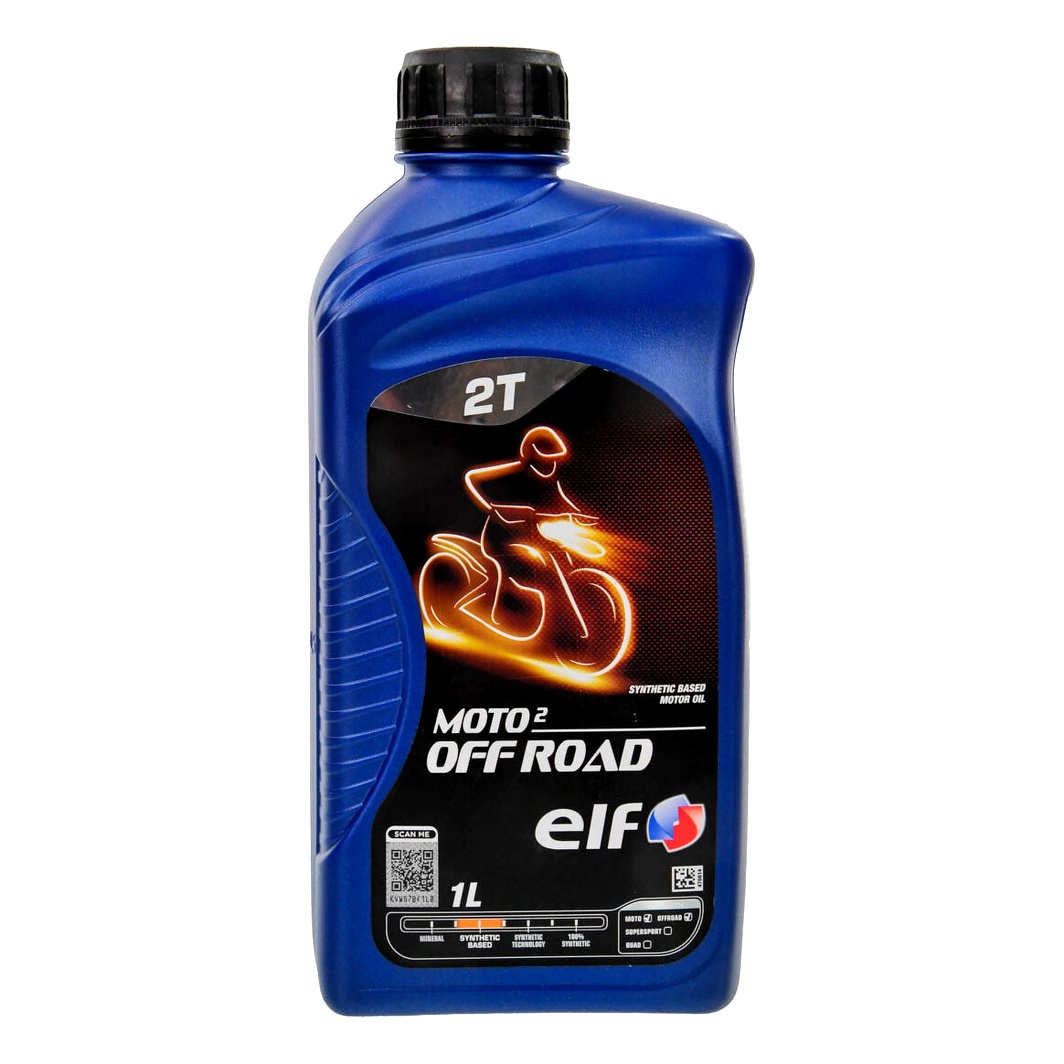 Моторное масло ELF Moto Off Road 2T полусинтетическое 1 л 213942 - zapix